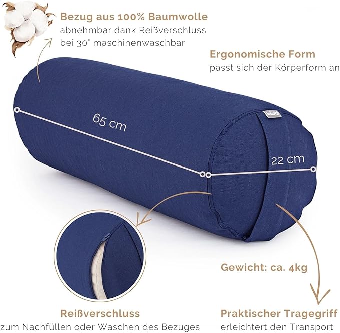Váleček na jógu bolster