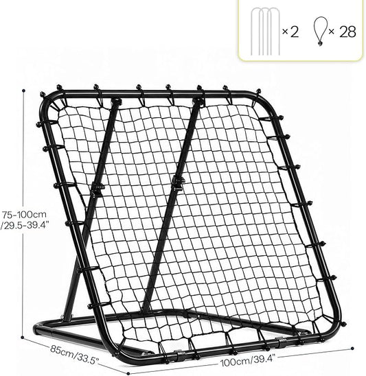 Fotbalová trampolína s nastavitelným úhlem